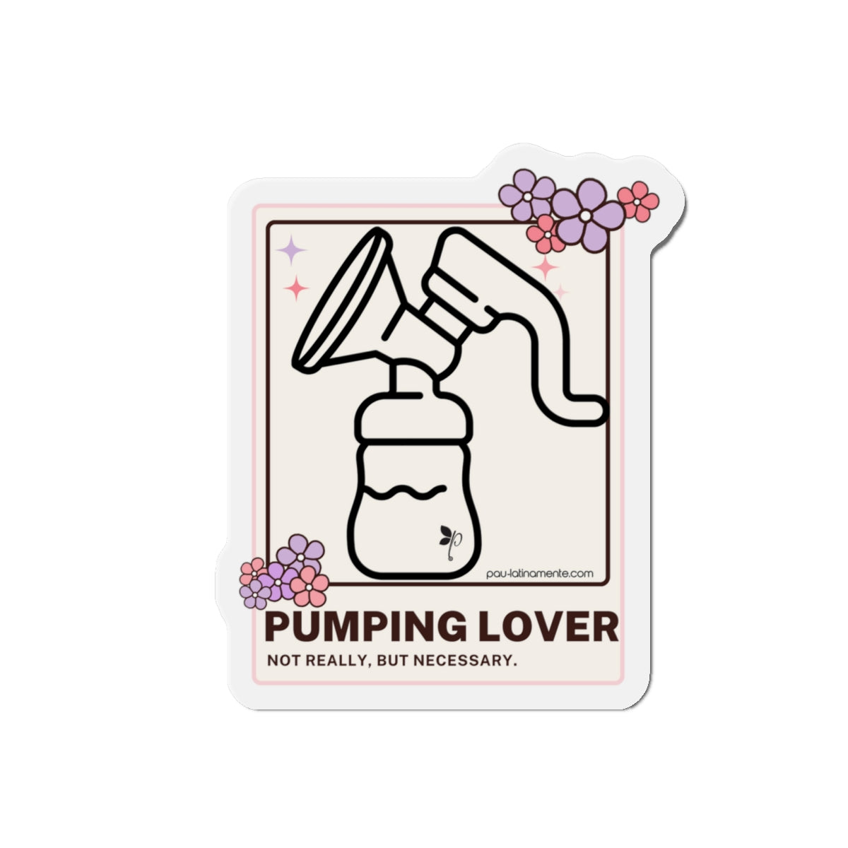 Pumping Lover - Die-Cut Magnets