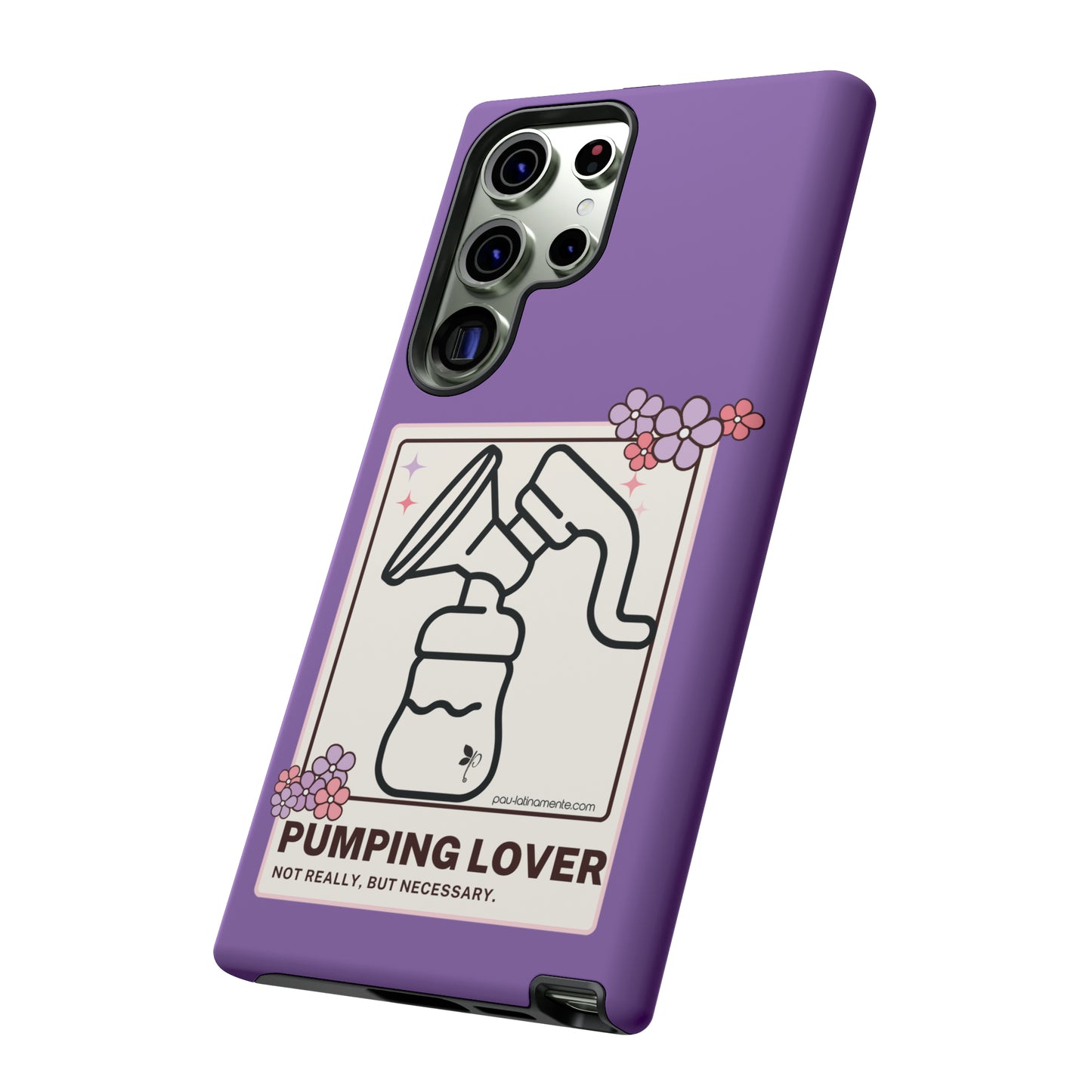 Pumping lover (purple) - Tough Cases