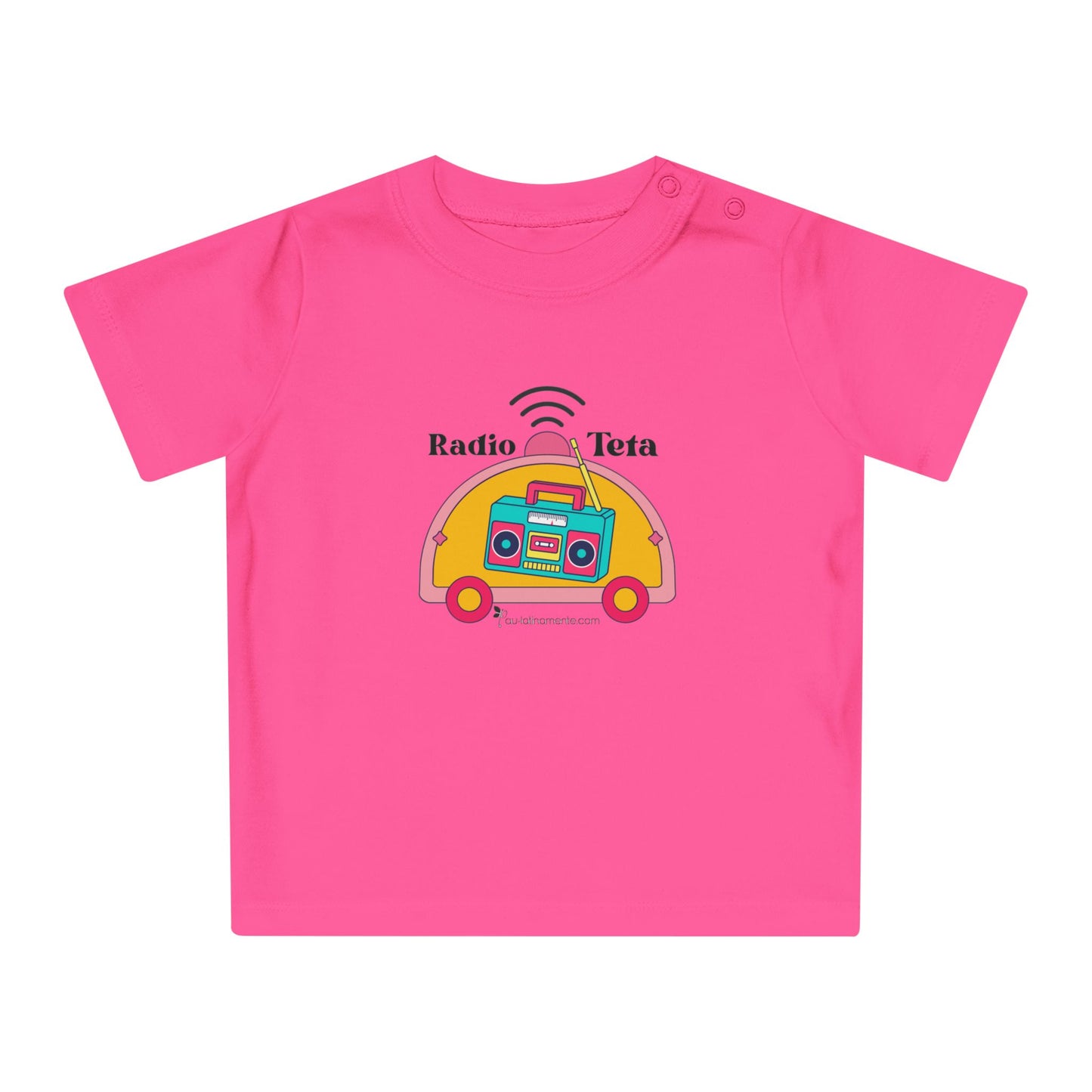 Radio Teta (black letters) - Baby T-Shirt