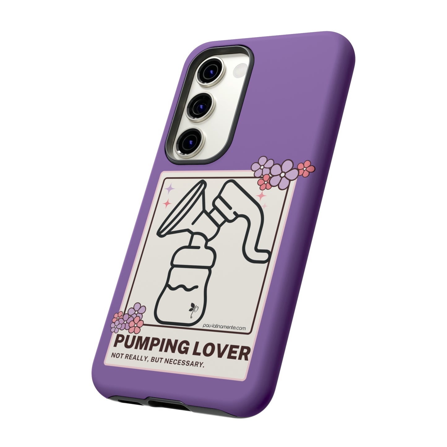Pumping lover (purple) - Tough Cases