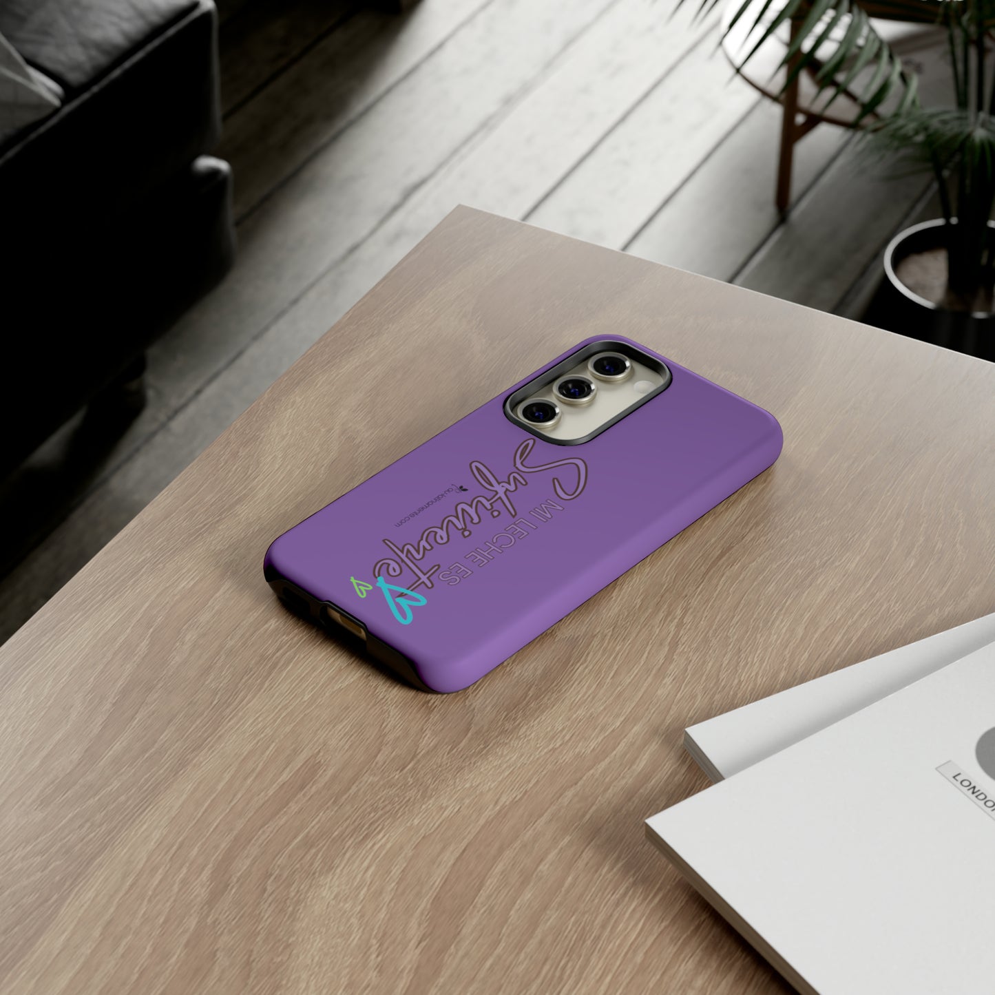 Mi leche es suficiente (purple) - Tough Cases
