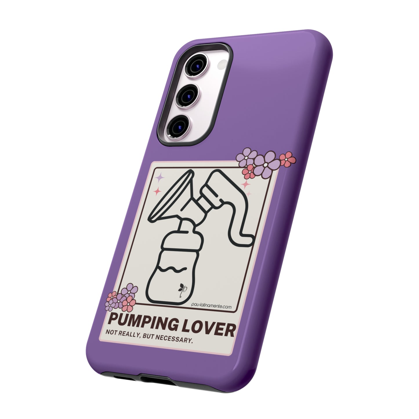 Pumping lover (purple) - Tough Cases