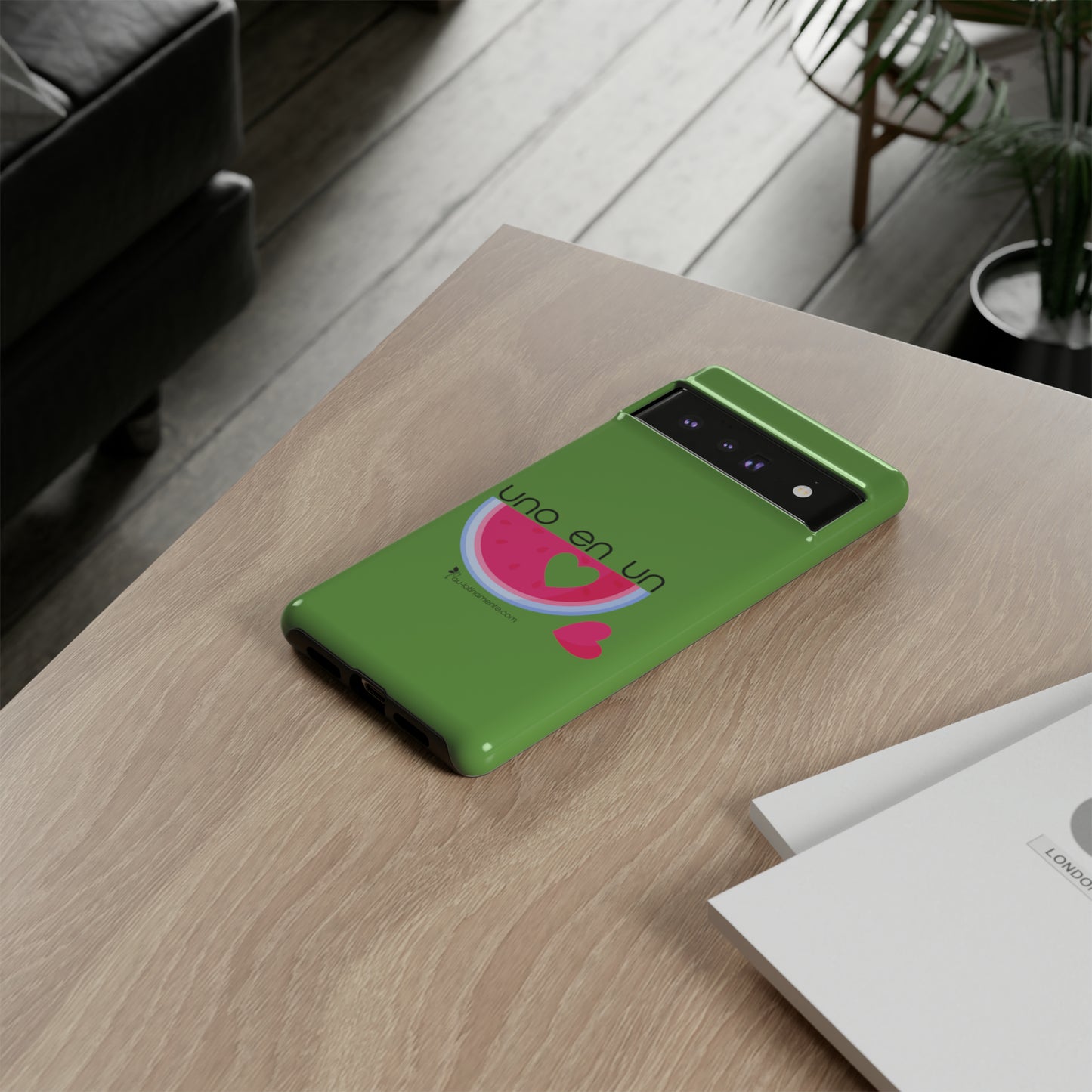 Uno en un melón (lime green) - Tough Cases