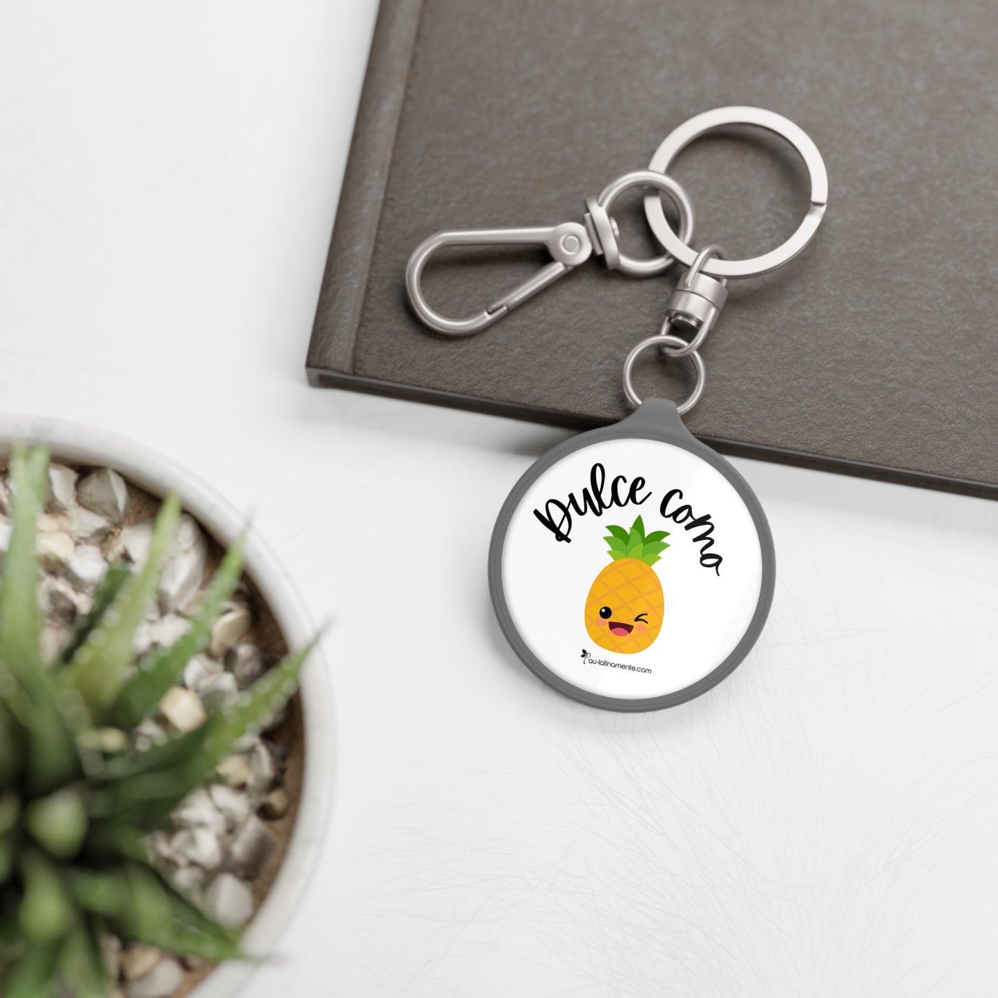 Dulce como piña - Keyring Tag