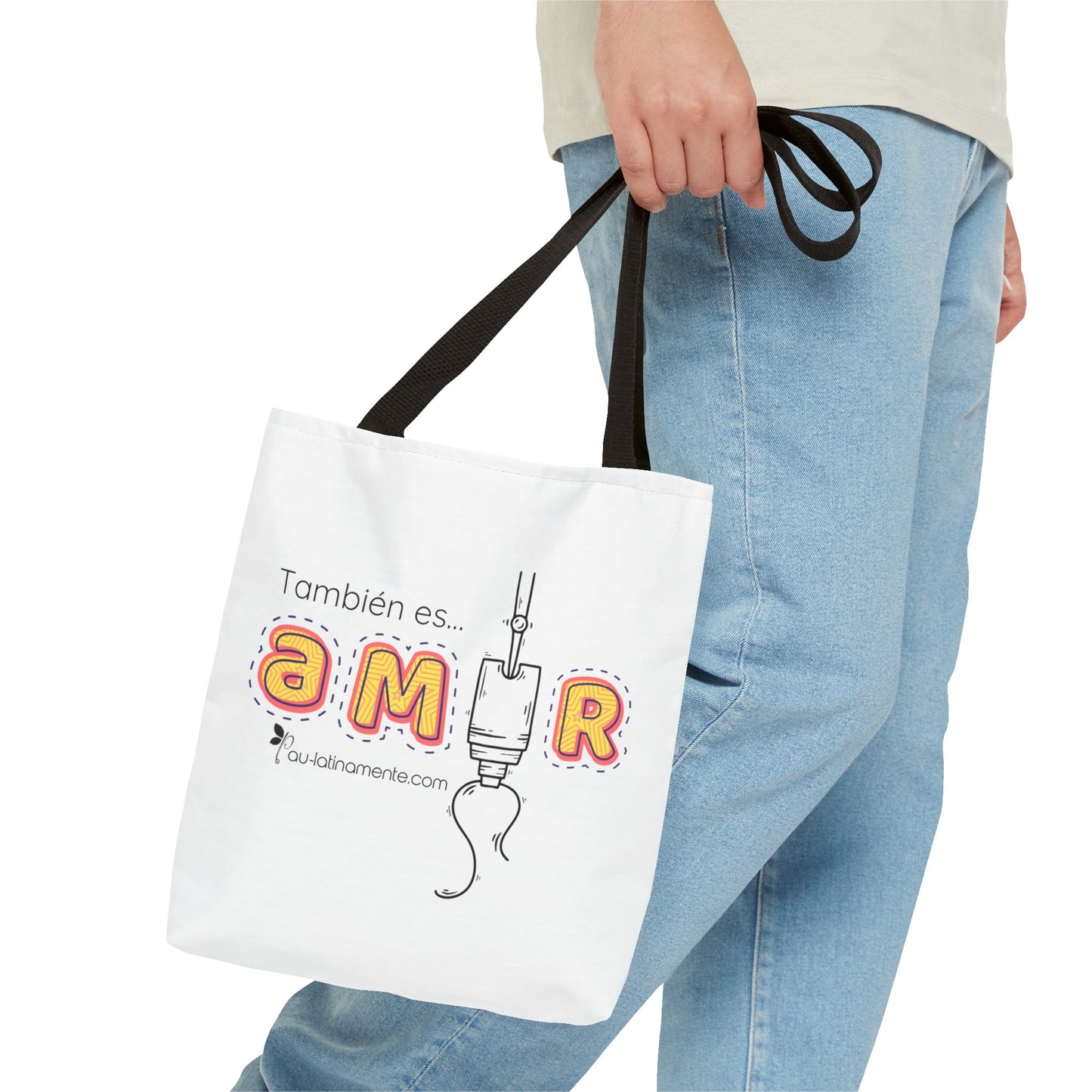Suplementar también es amor - Tote Bag (AOP)