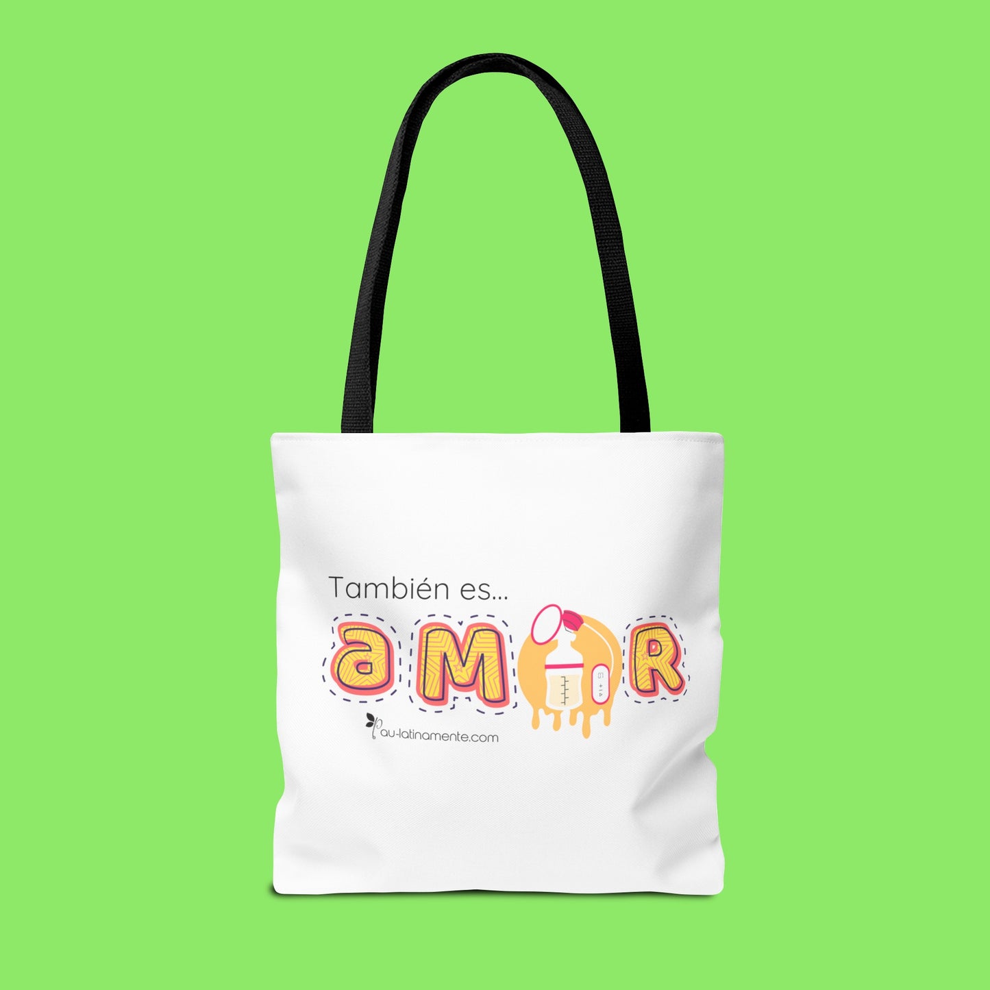 La máquina de extracción es amor - Tote Bag (AOP)