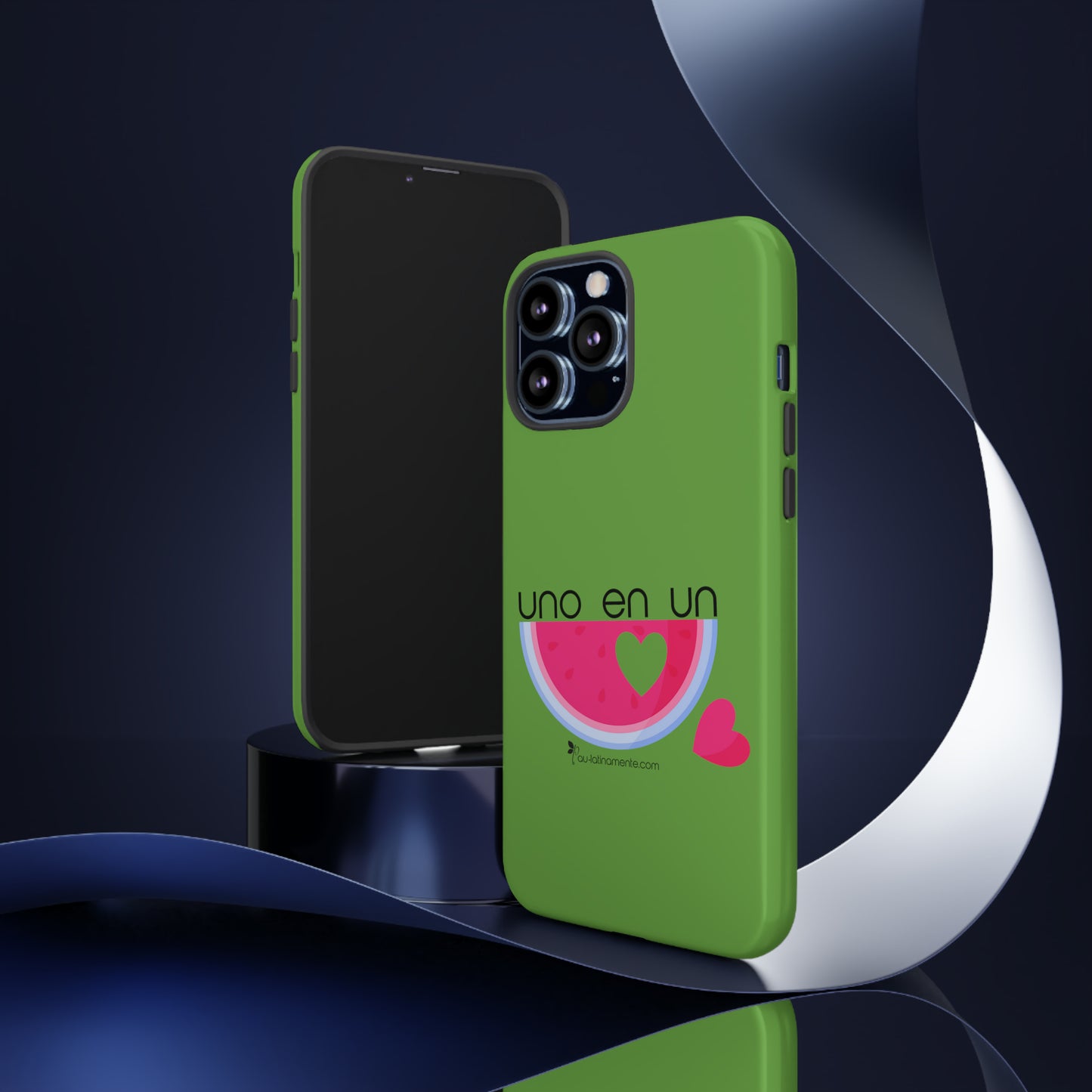 Uno en un melón (lime green) - Tough Cases