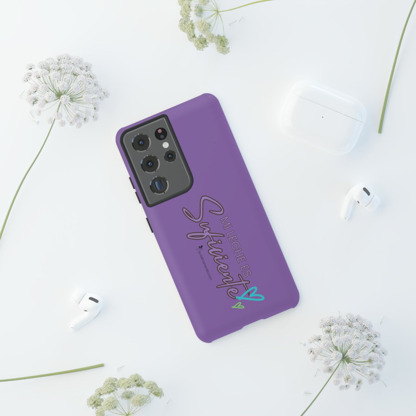 Mi leche es suficiente (purple) - Tough Cases
