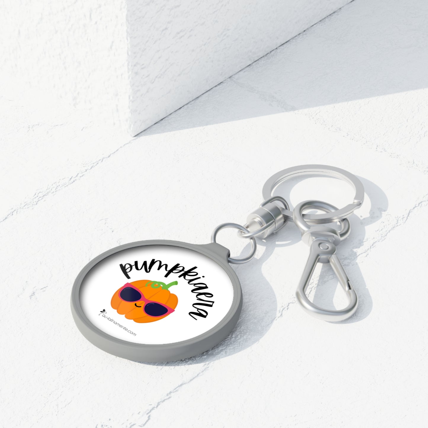 Pumpkiaera - Keyring Tag