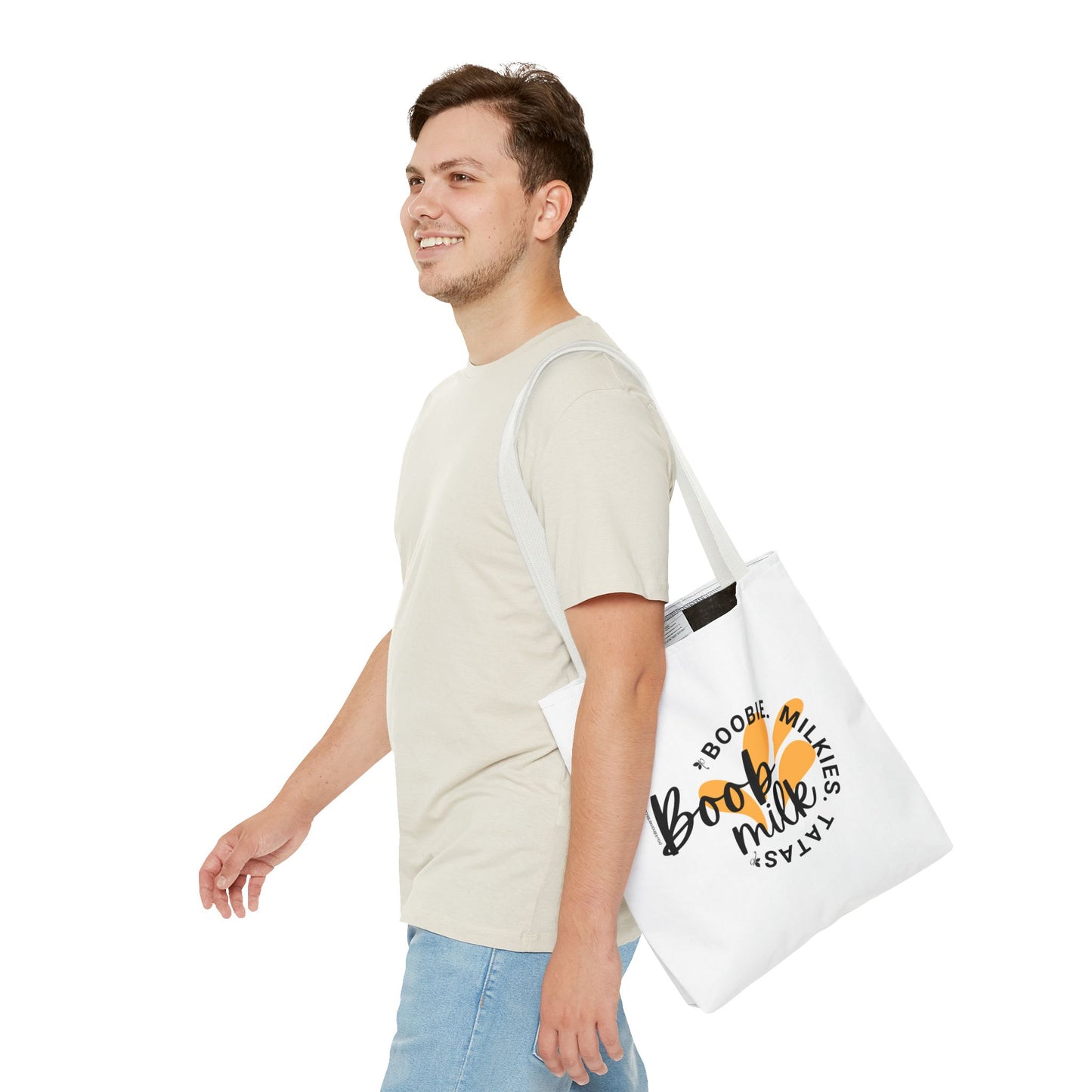 Boob Milk Pau-latinamente- Tote Bag (AOP)
