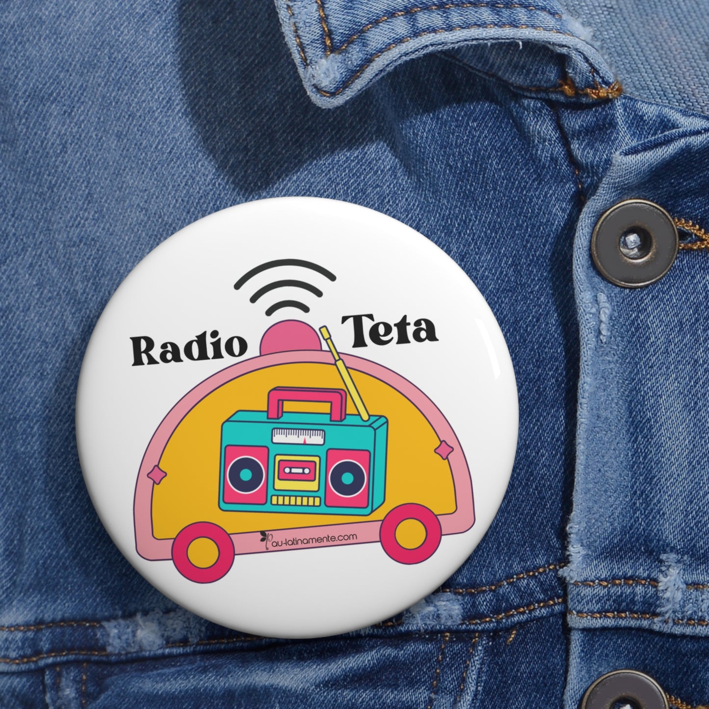 Radio Teta - Custom Pin Buttons
