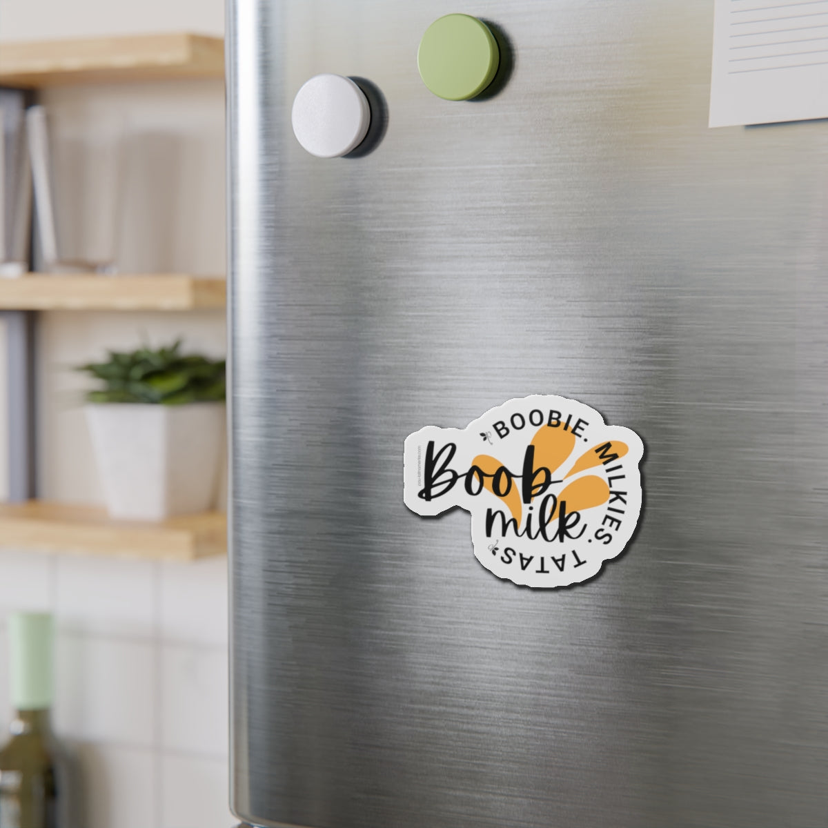 BOOB MILK - Die-Cut Magnets