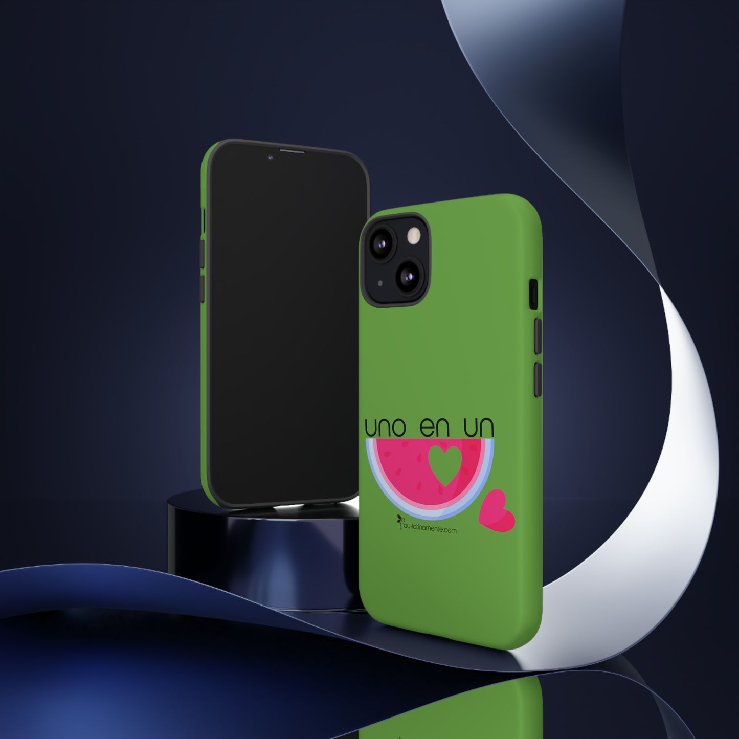 Uno en un melón (lime green) - Tough Cases