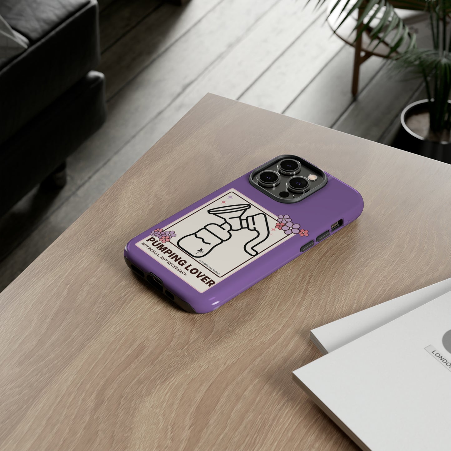 Pumping lover (purple) - Tough Cases