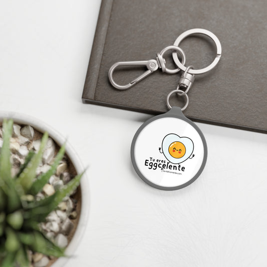 Tu eres eggcelente - Keyring Tag