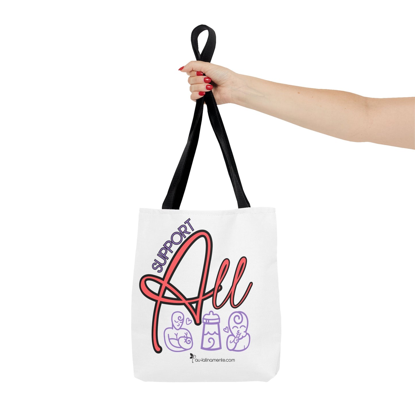 Support All Feeding Tote Bag (AOP)
