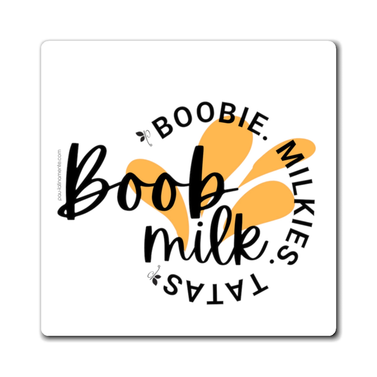 BOOB MILK Square Magnets