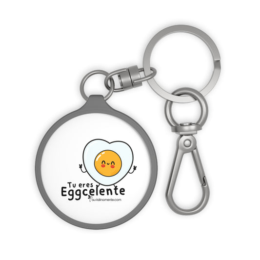 Tu eres eggcelente - Keyring Tag