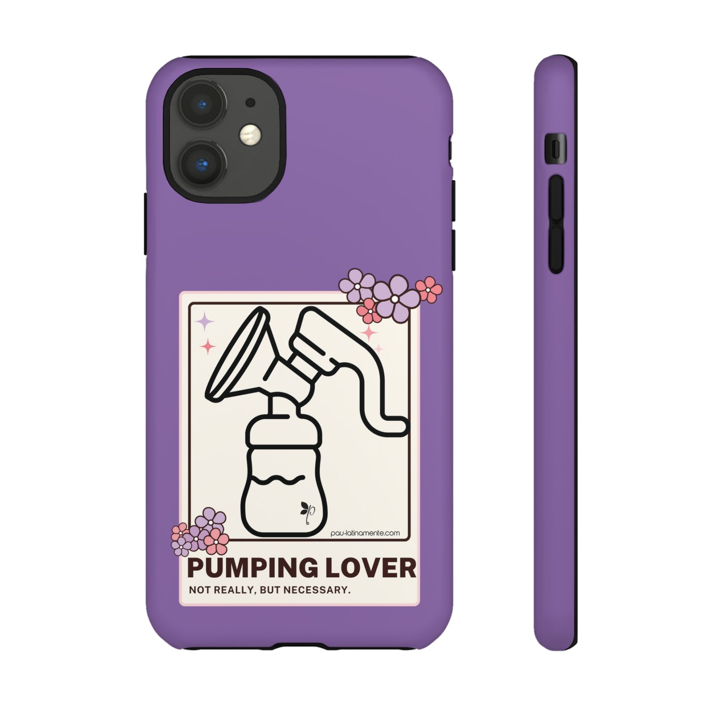Pumping lover (purple) - Tough Cases
