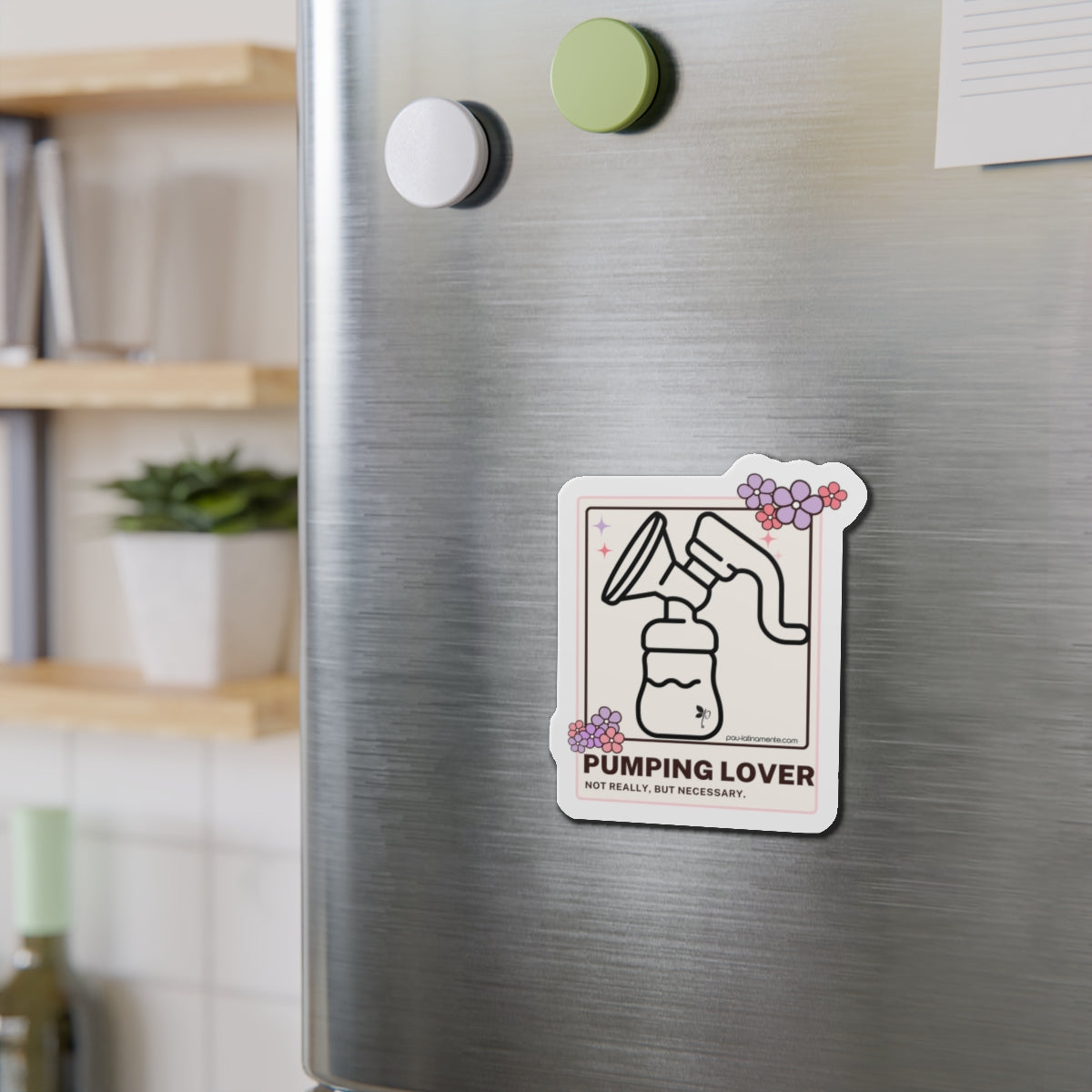 Pumping Lover - Die-Cut Magnets