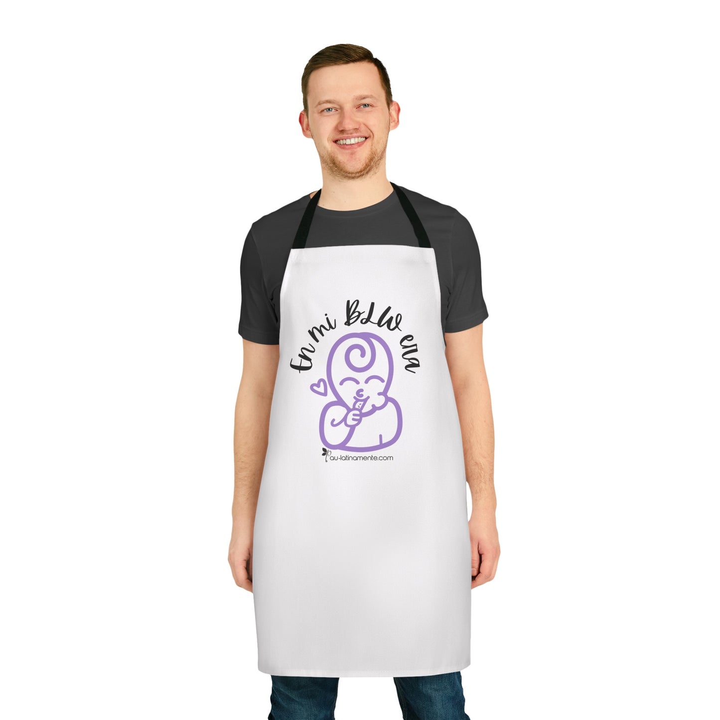 En mi BLW era - Apron, 5-Color Straps (AOP)