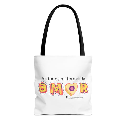 Lactar es mi forma de amor - Tote Bag (AOP)