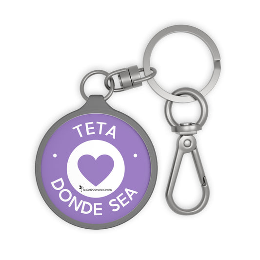 Teta donde sea - Keyring Tag