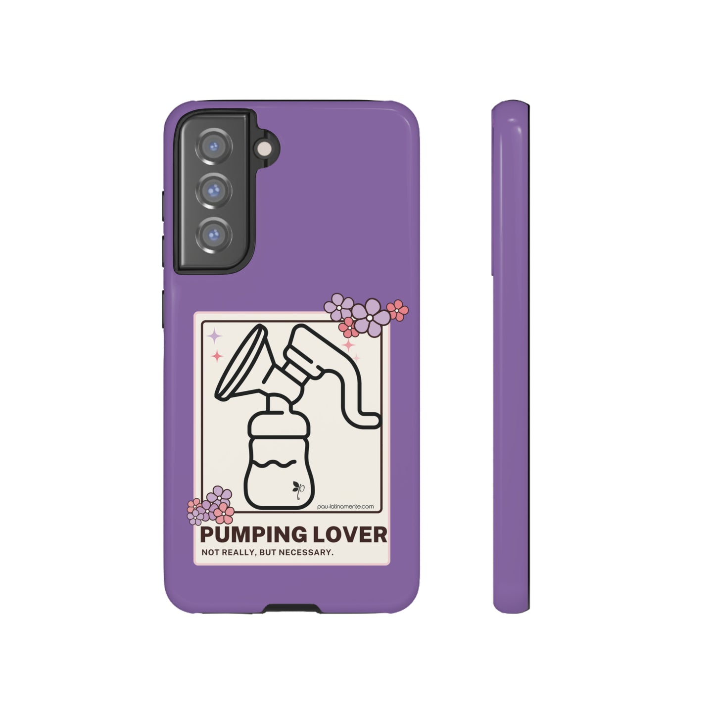 Pumping lover (purple) - Tough Cases