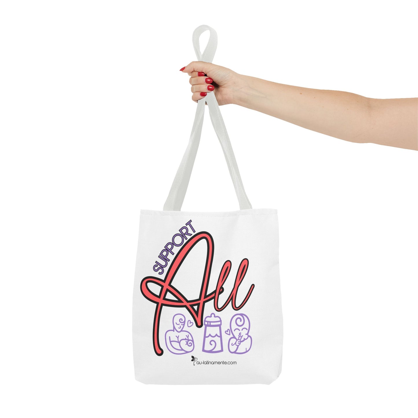 Support All Feeding Tote Bag (AOP)