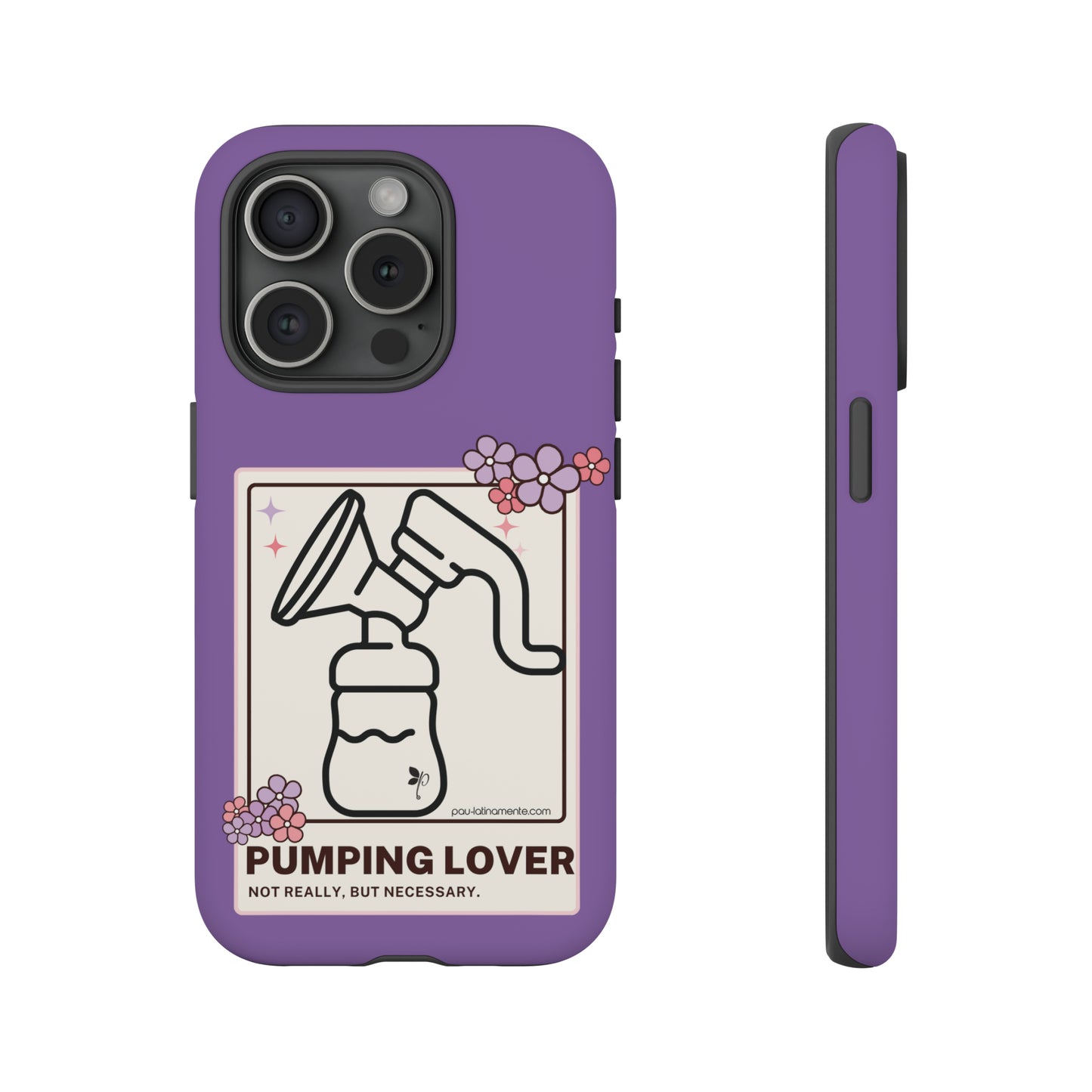 Pumping lover (purple) - Tough Cases
