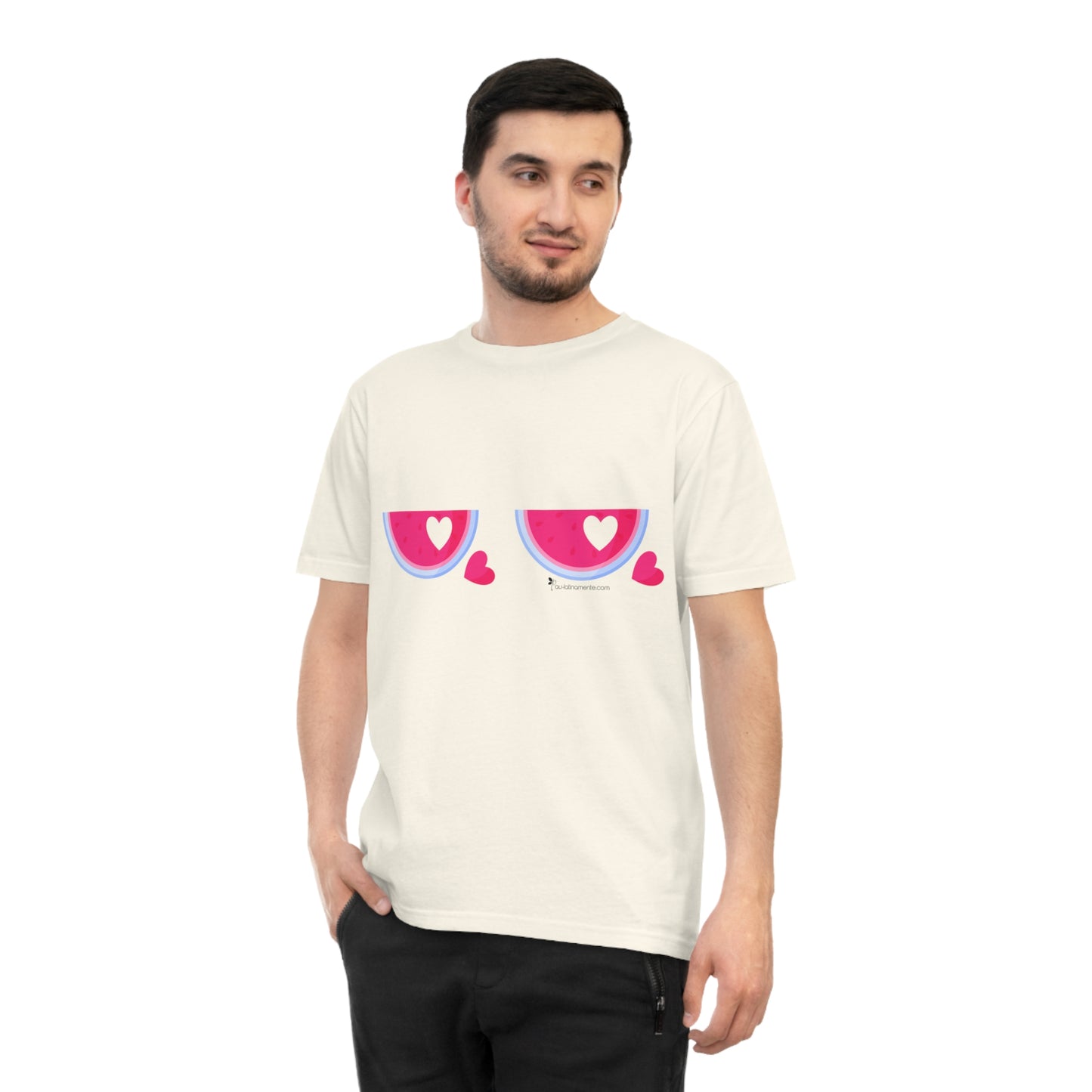 En dos melones White/Ecru - Unisex Classic Jersey T-shirt