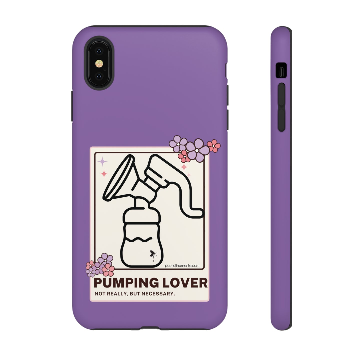 Pumping lover (purple) - Tough Cases