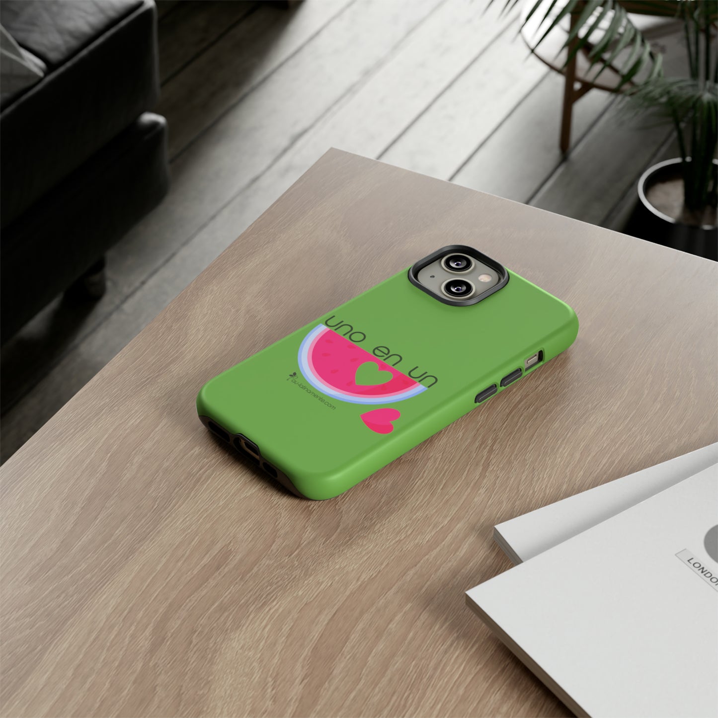 Uno en un melón (lime green) - Tough Cases