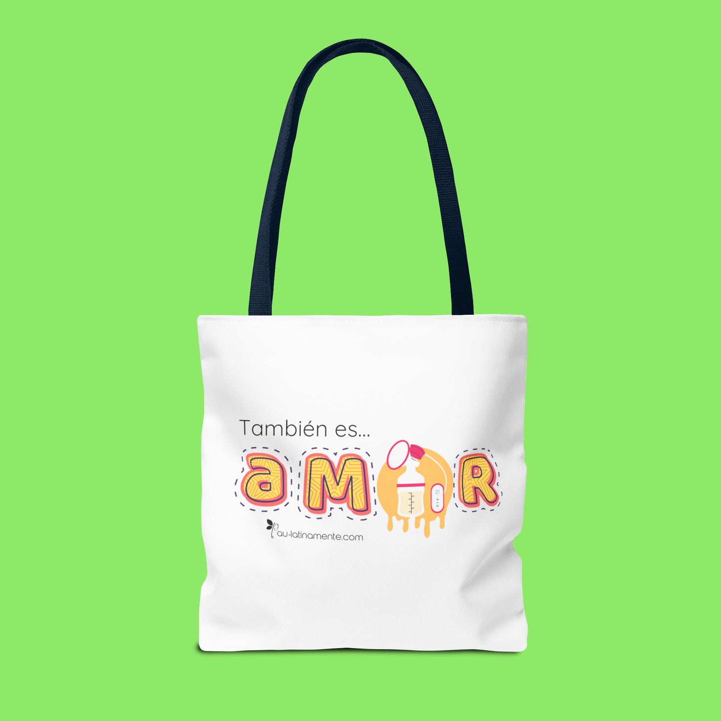 La máquina de extracción es amor - Tote Bag (AOP)