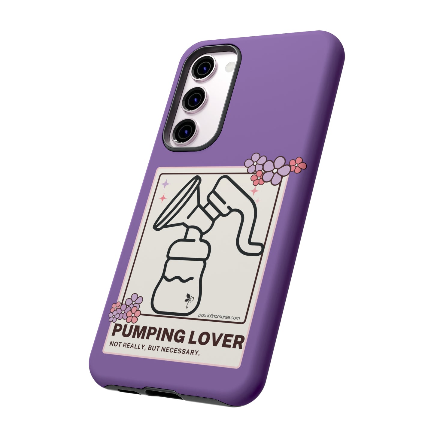 Pumping lover (purple) - Tough Cases
