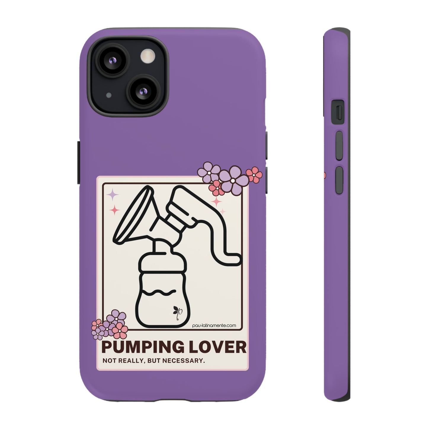 Pumping lover (purple) - Tough Cases