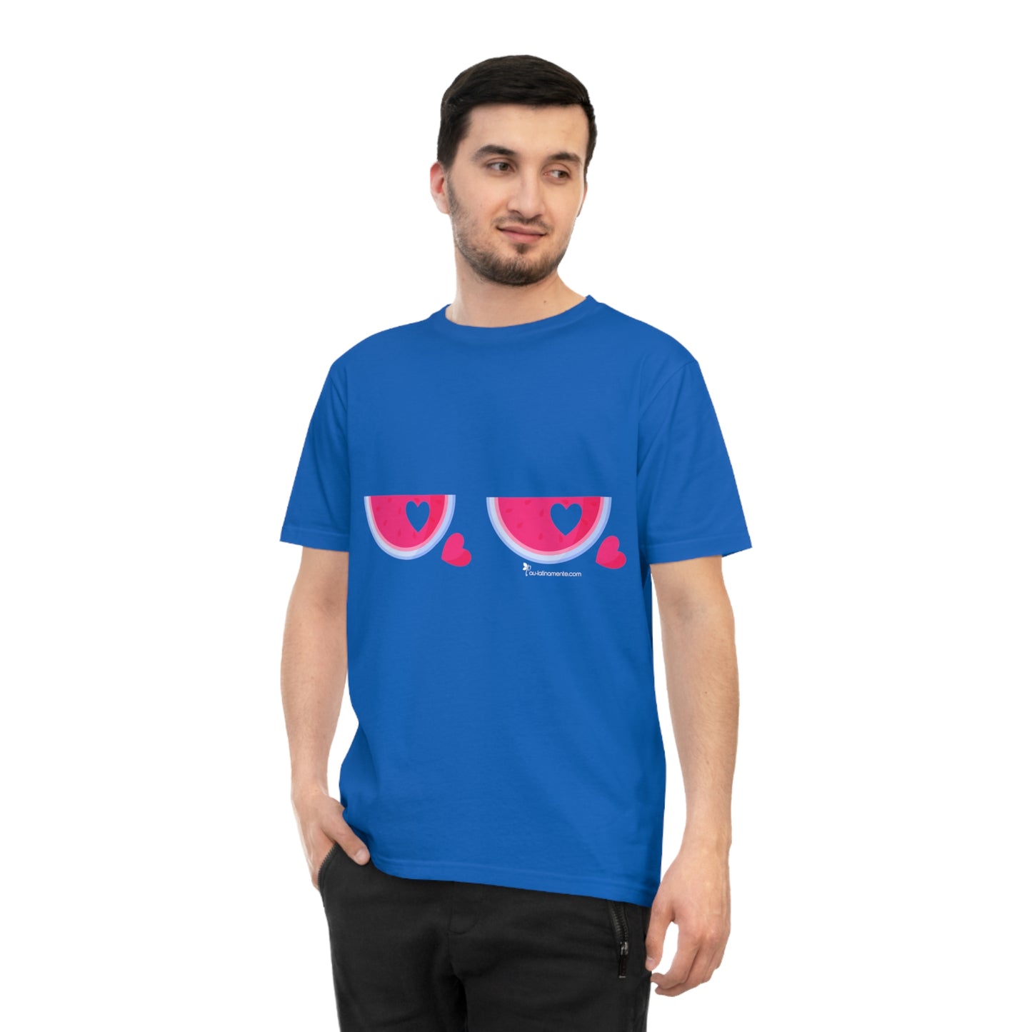 En dos melones Black/Blue - Unisex Classic Jersey T-shirt