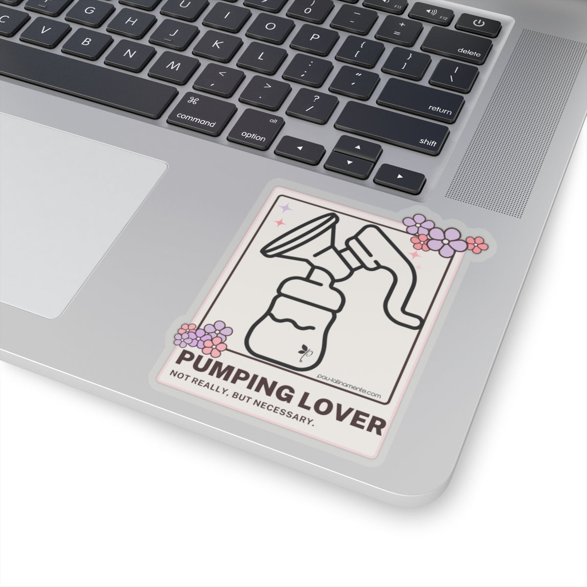 Pumping Lover - Kiss-Cut Stickers Transparent/White