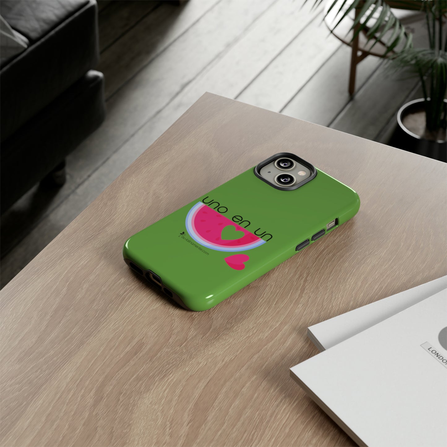 Uno en un melón (lime green) - Tough Cases