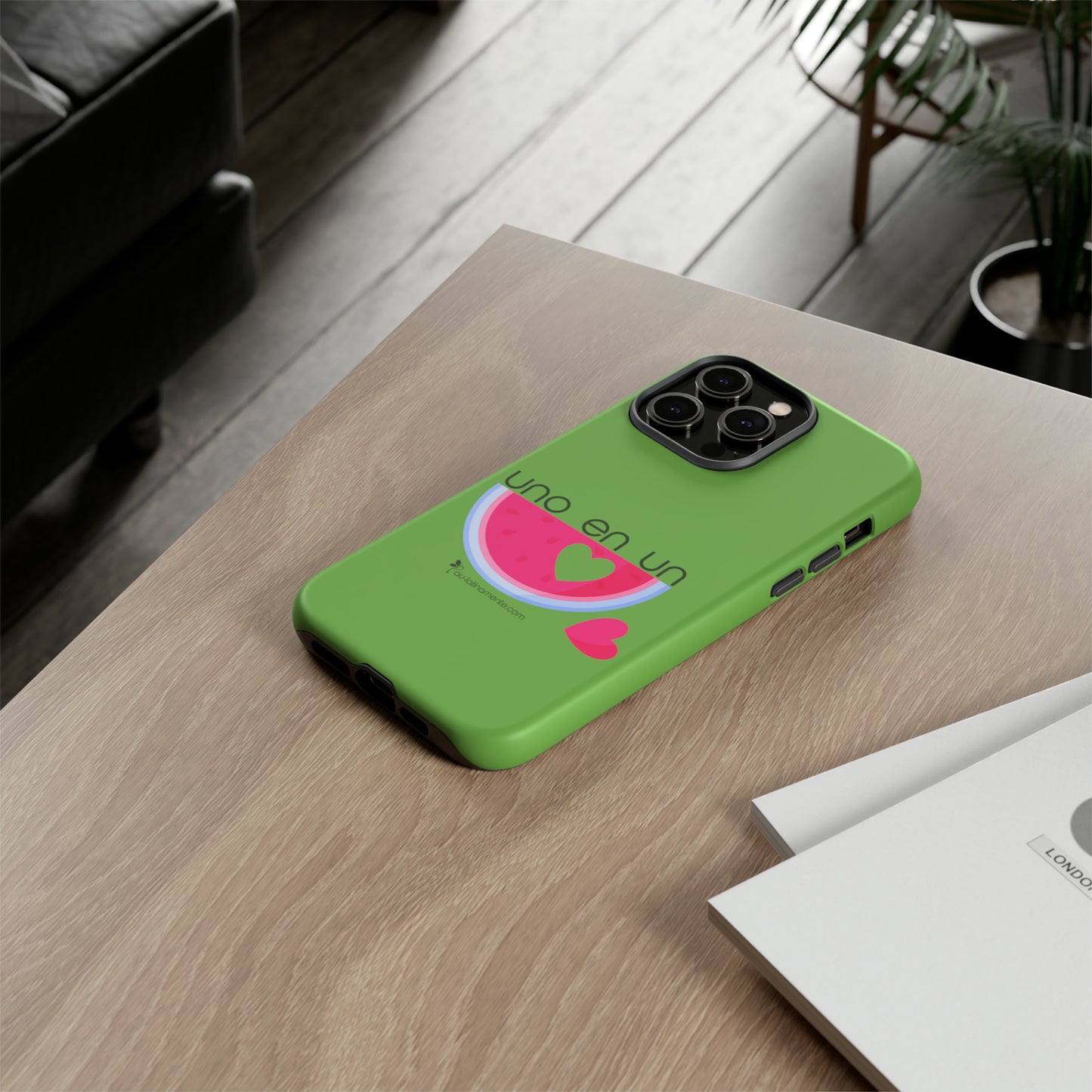 Uno en un melón (lime green) - Tough Cases