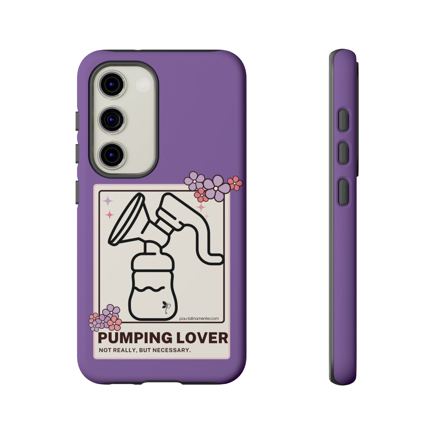 Pumping lover (purple) - Tough Cases