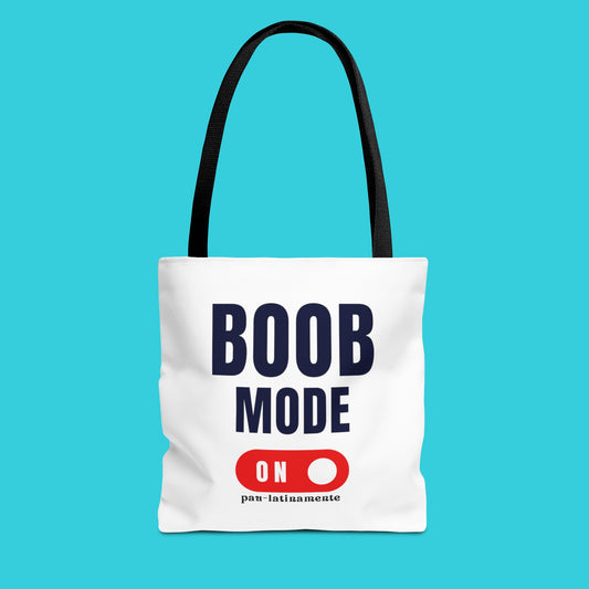 Boob mode ON Pau-latinamente Tote Bag (AOP)