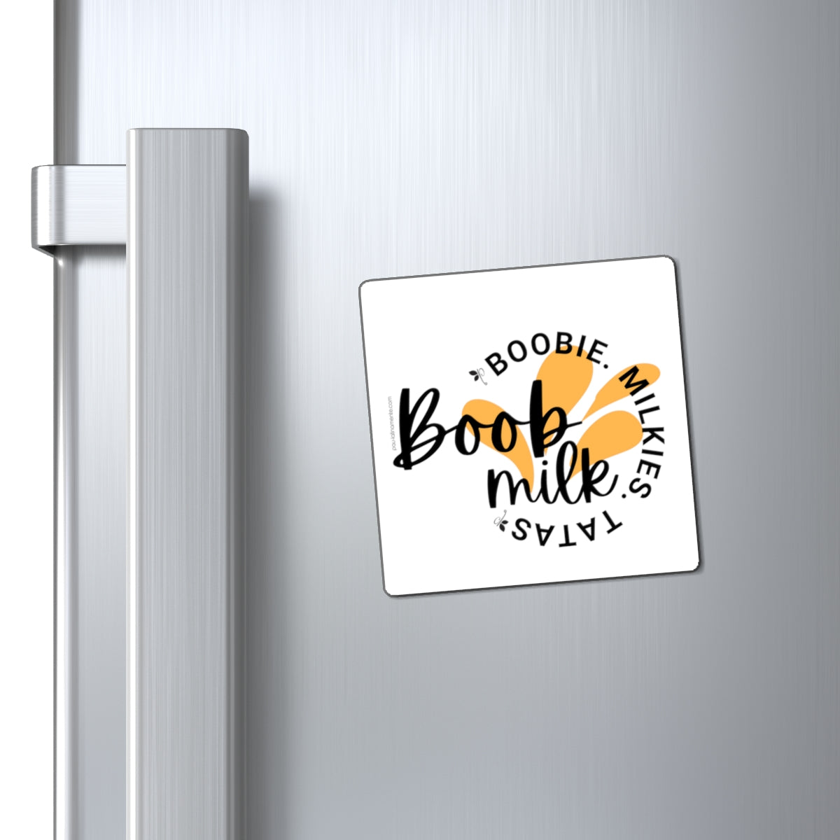 BOOB MILK Square Magnets