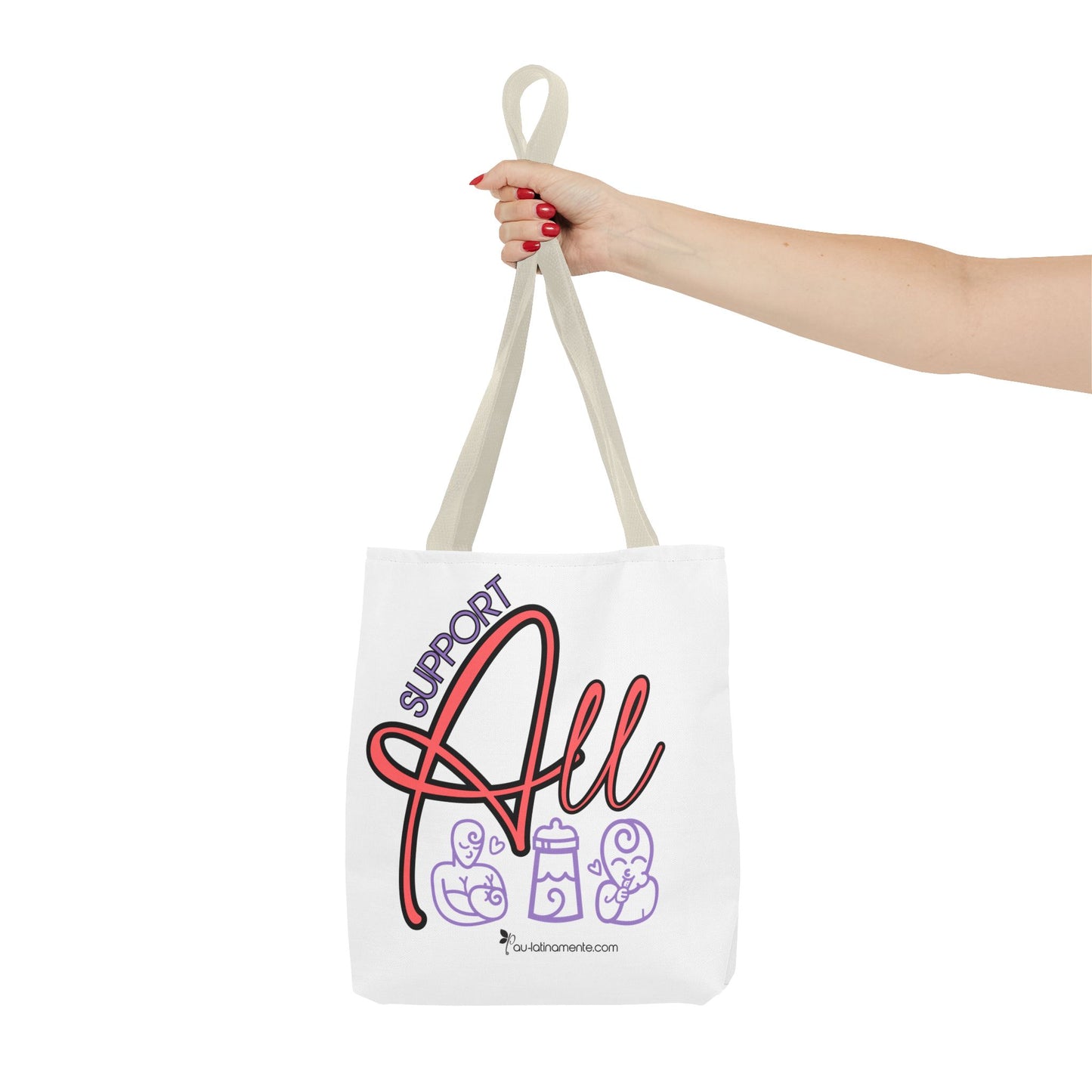 Support All Feeding Tote Bag (AOP)
