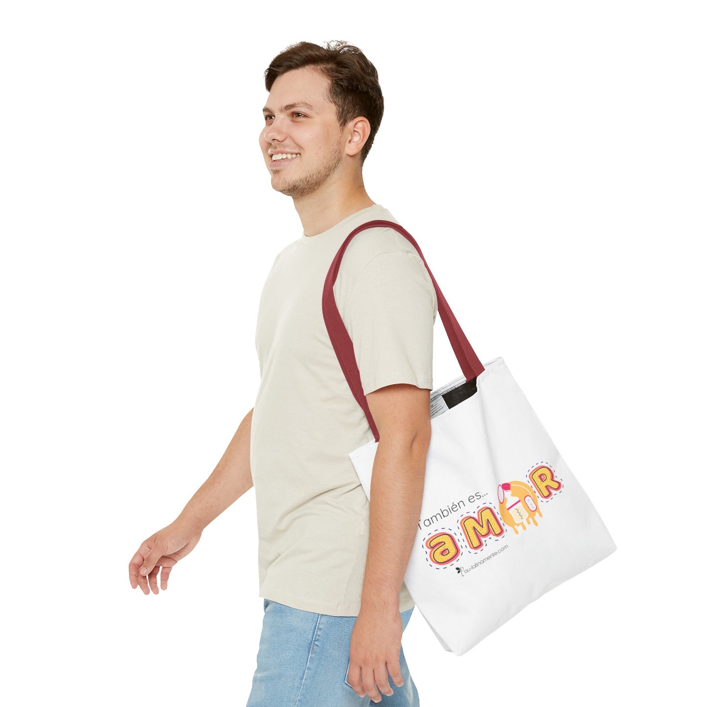 La máquina de extracción es amor - Tote Bag (AOP)