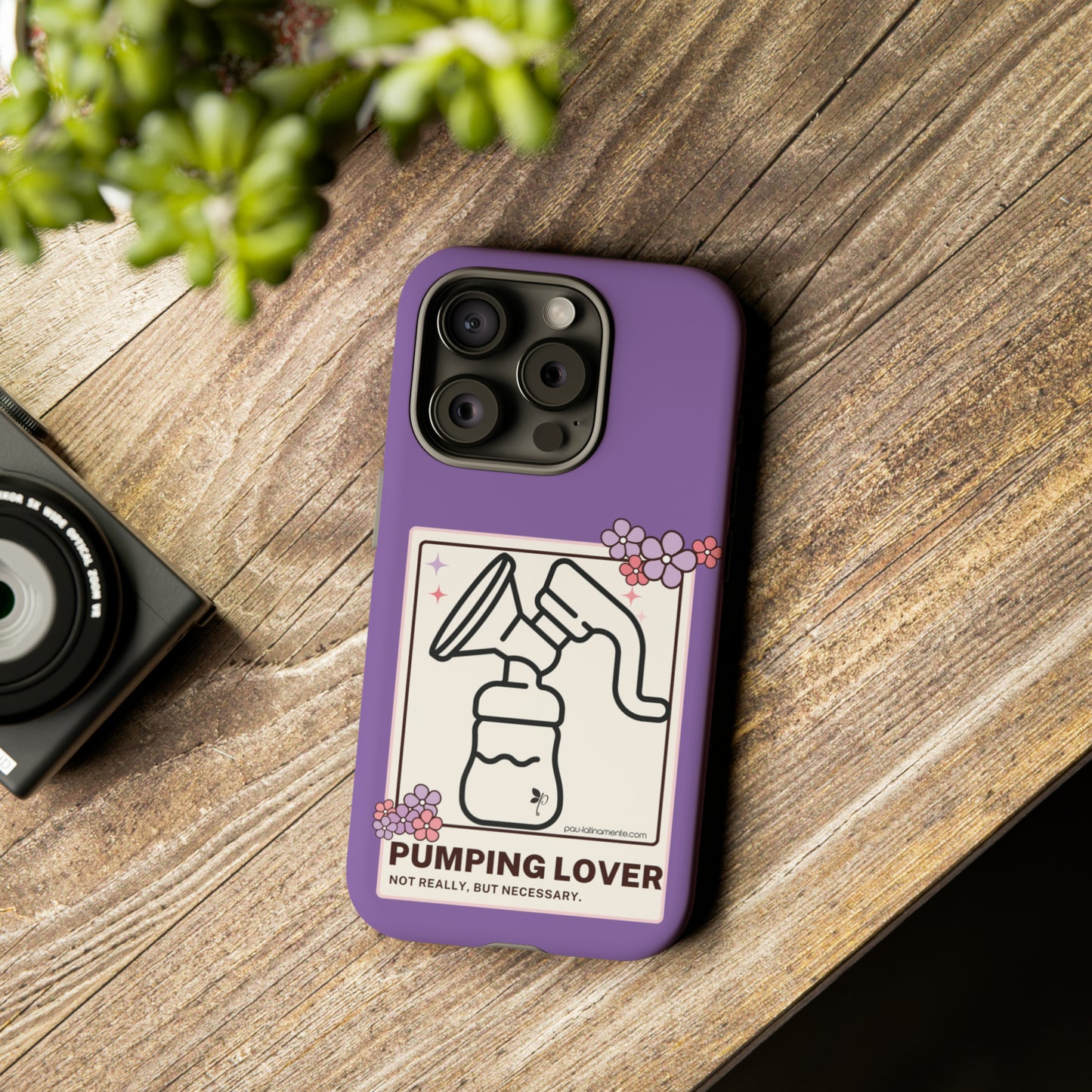 Pumping lover (purple) - Tough Cases
