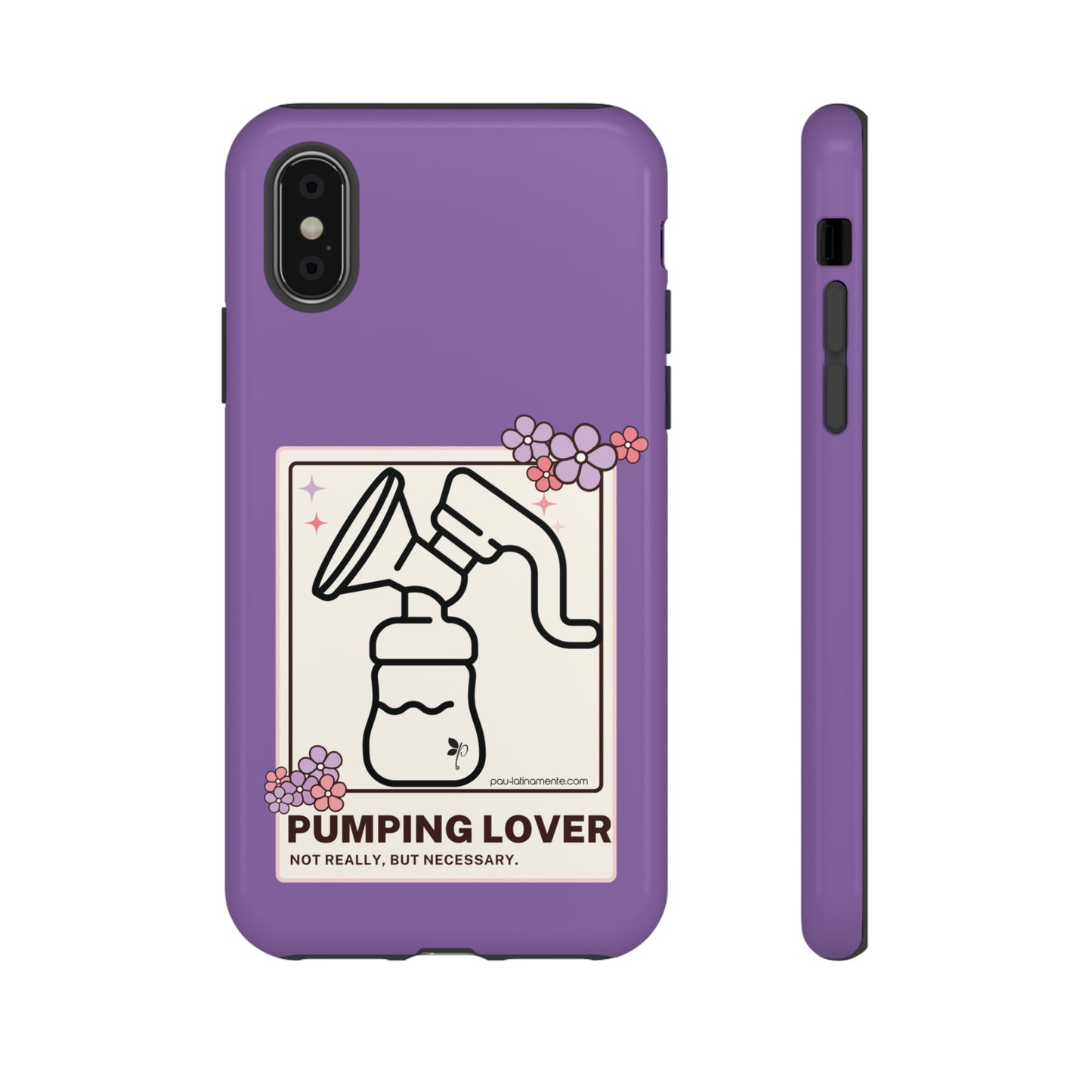 Pumping lover (purple) - Tough Cases