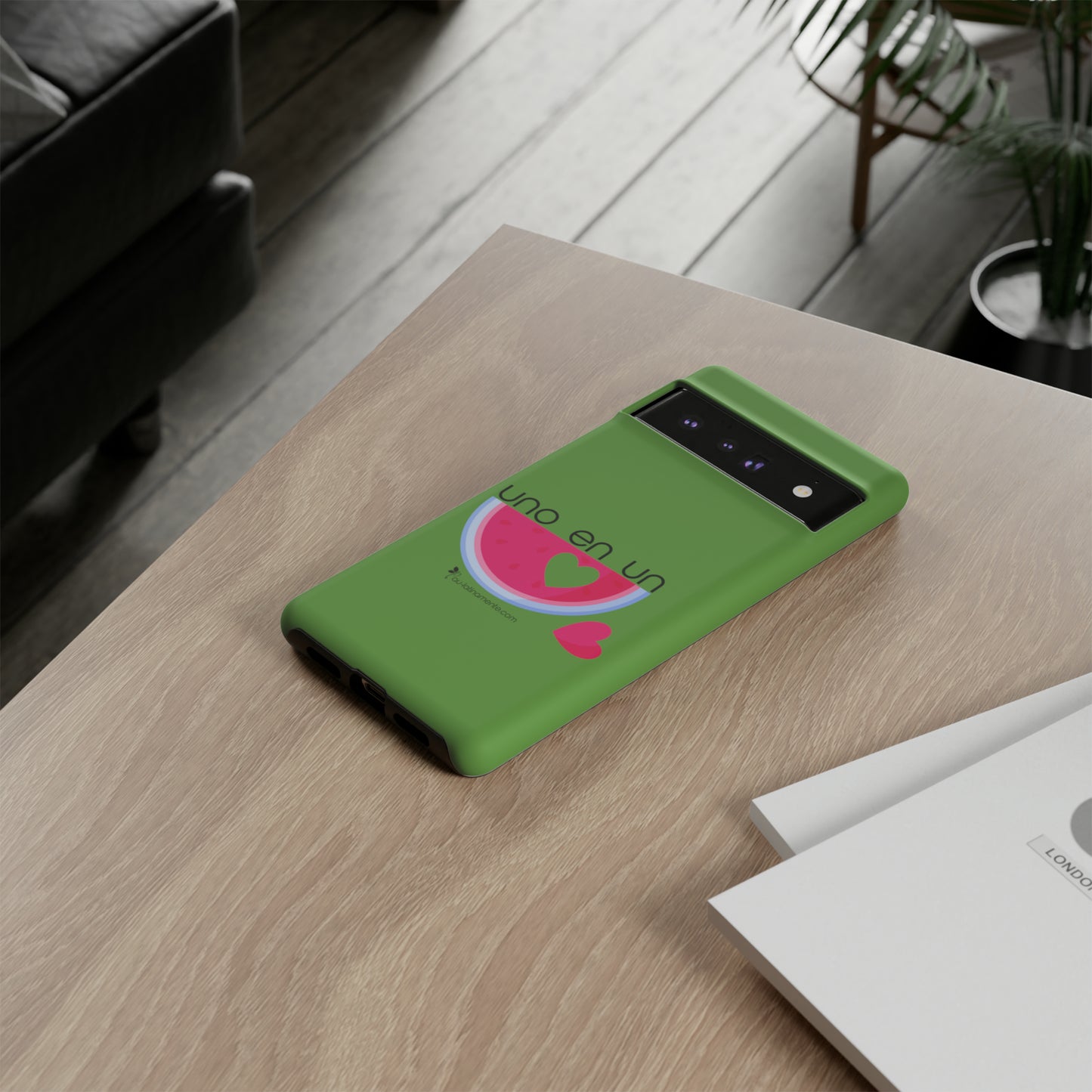 Uno en un melón (lime green) - Tough Cases