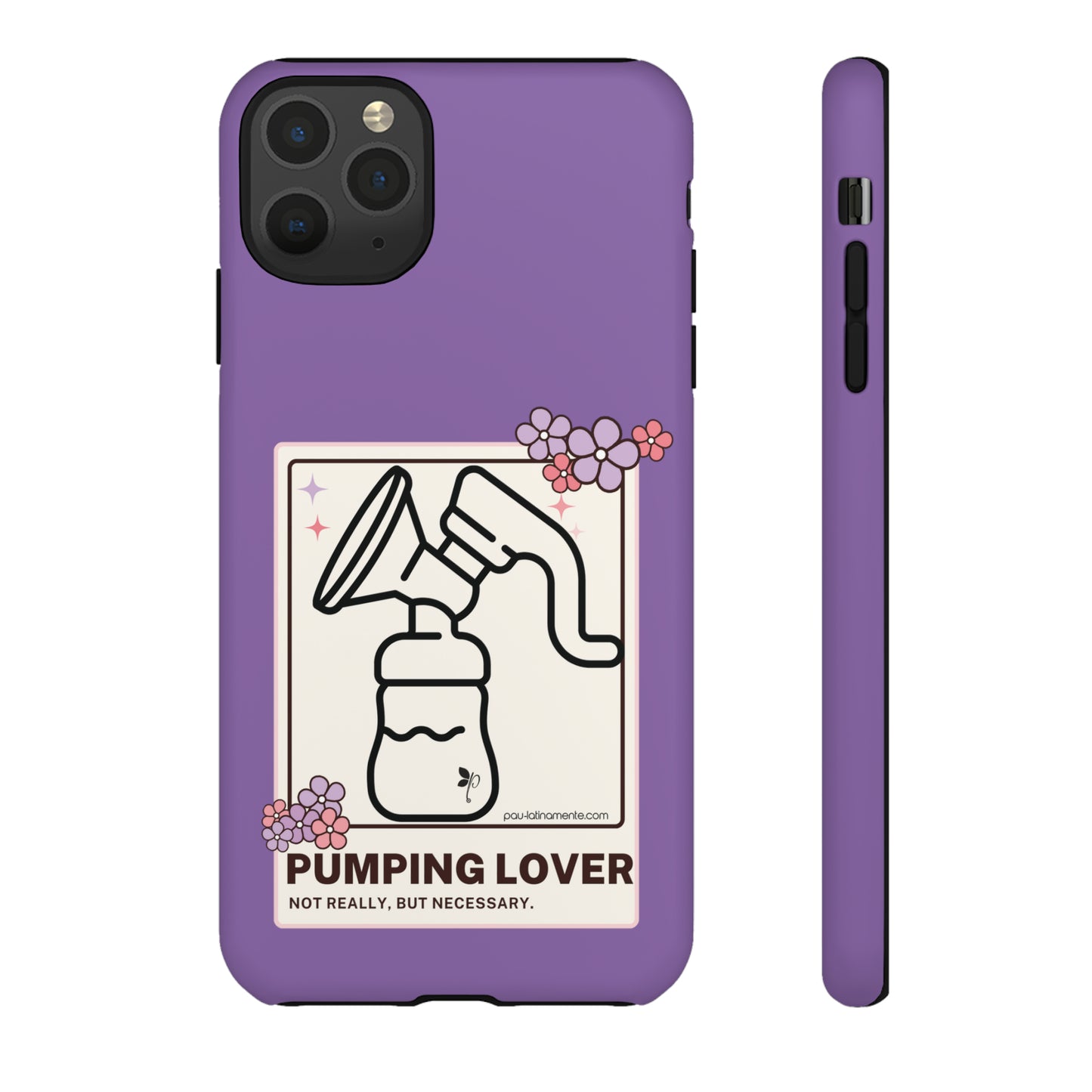 Pumping lover (purple) - Tough Cases
