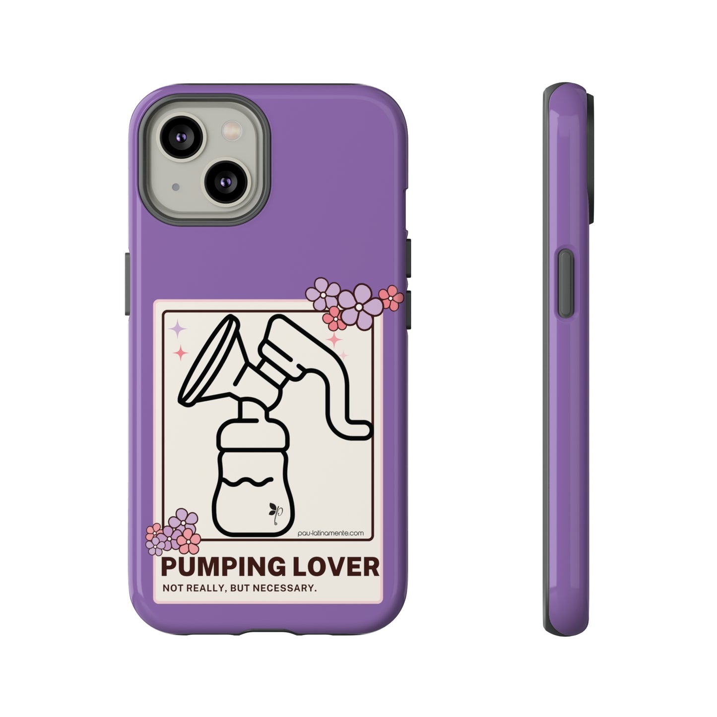Pumping lover (purple) - Tough Cases